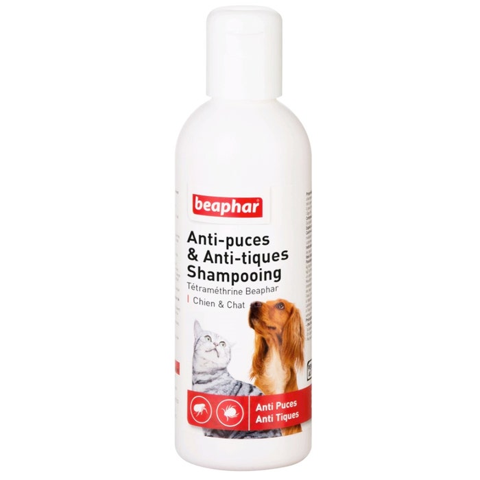 Flea And Tick Repellent Shampoo For Cats And Dogs 200ml Beaphar