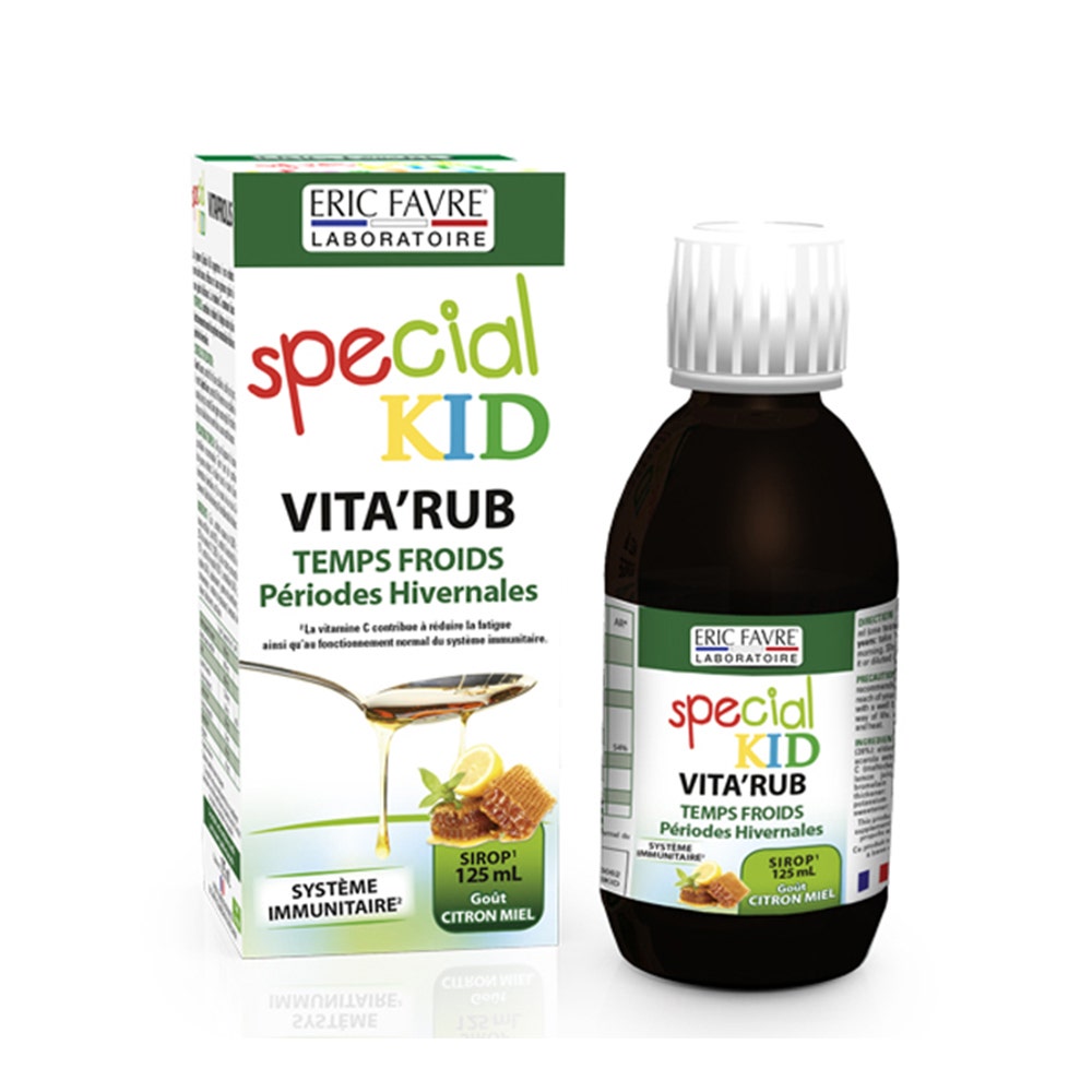 Eric Favre Special Kid Vita'rub Syrup 125ml