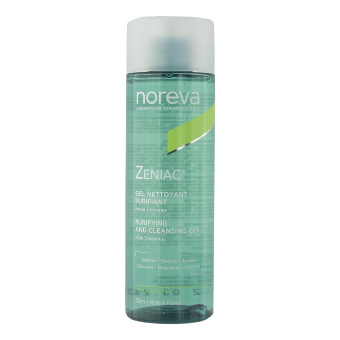 Zeniac High Tolerance Purifying And Cleansing Gel 200ml Noreva
