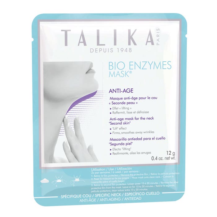 Anti-Age Mask with Bio Enzymes 12g Neckline Talika