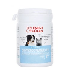 Clement-Thekan Denticroc Plaque Off Powder Chien Chat 40 g