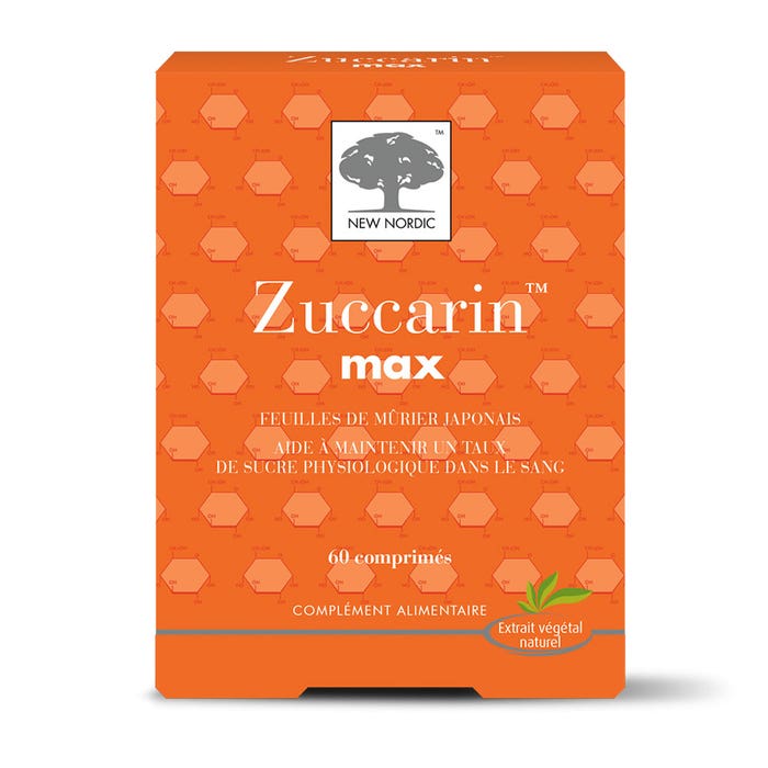 Zuccarin Max X 60 Tablets New Nordic