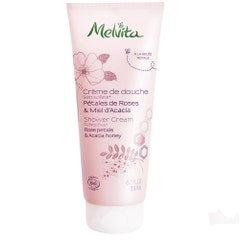 Melvita Shower Cream Rose Petals And Acacia Honey 200ml