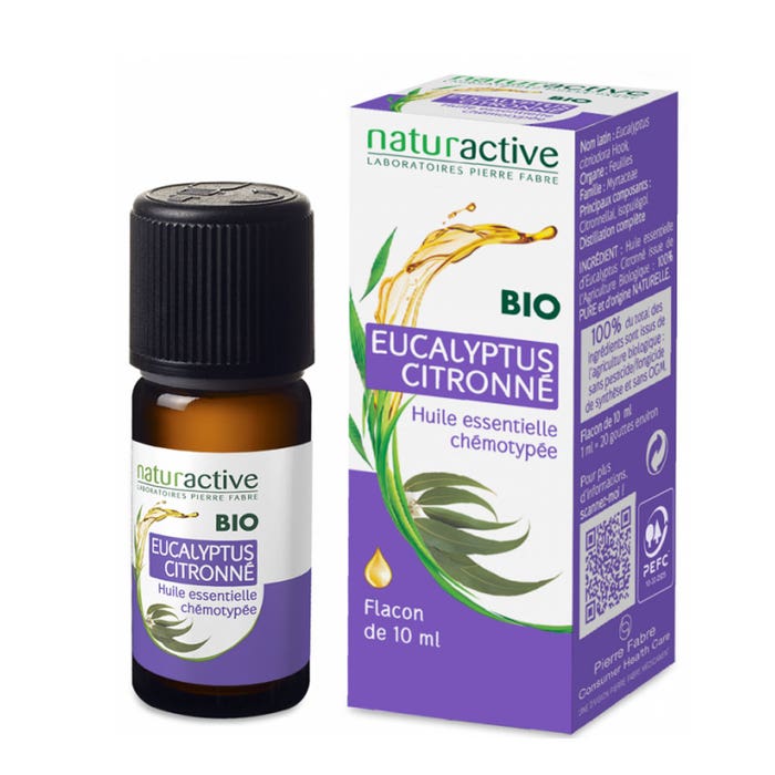 Naturactive Organic Eucalyptus Globulus Essential Oil 10 ml