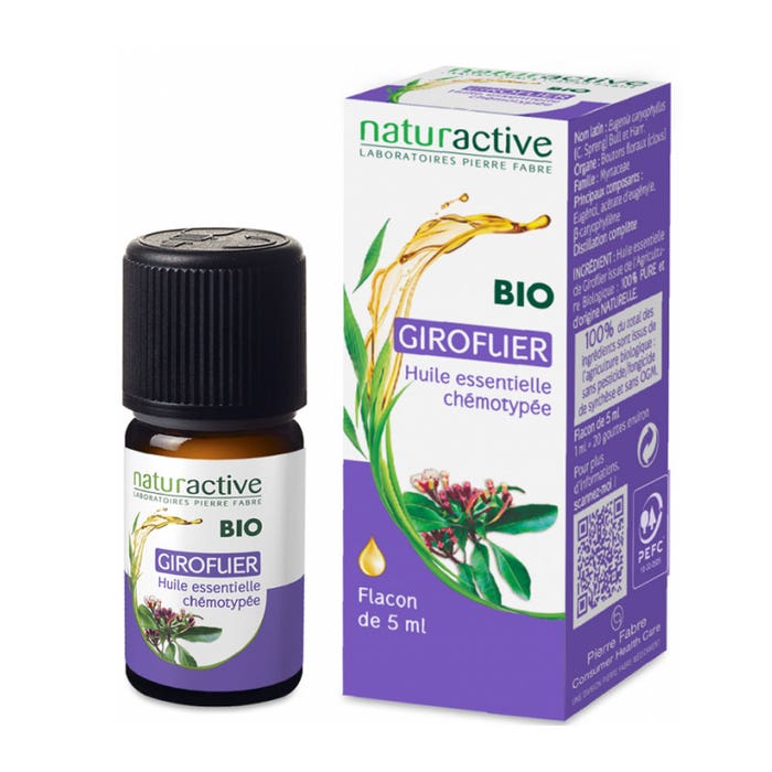 Naturactive Organic Vegetable Oil Of Clove Tree 5 ml