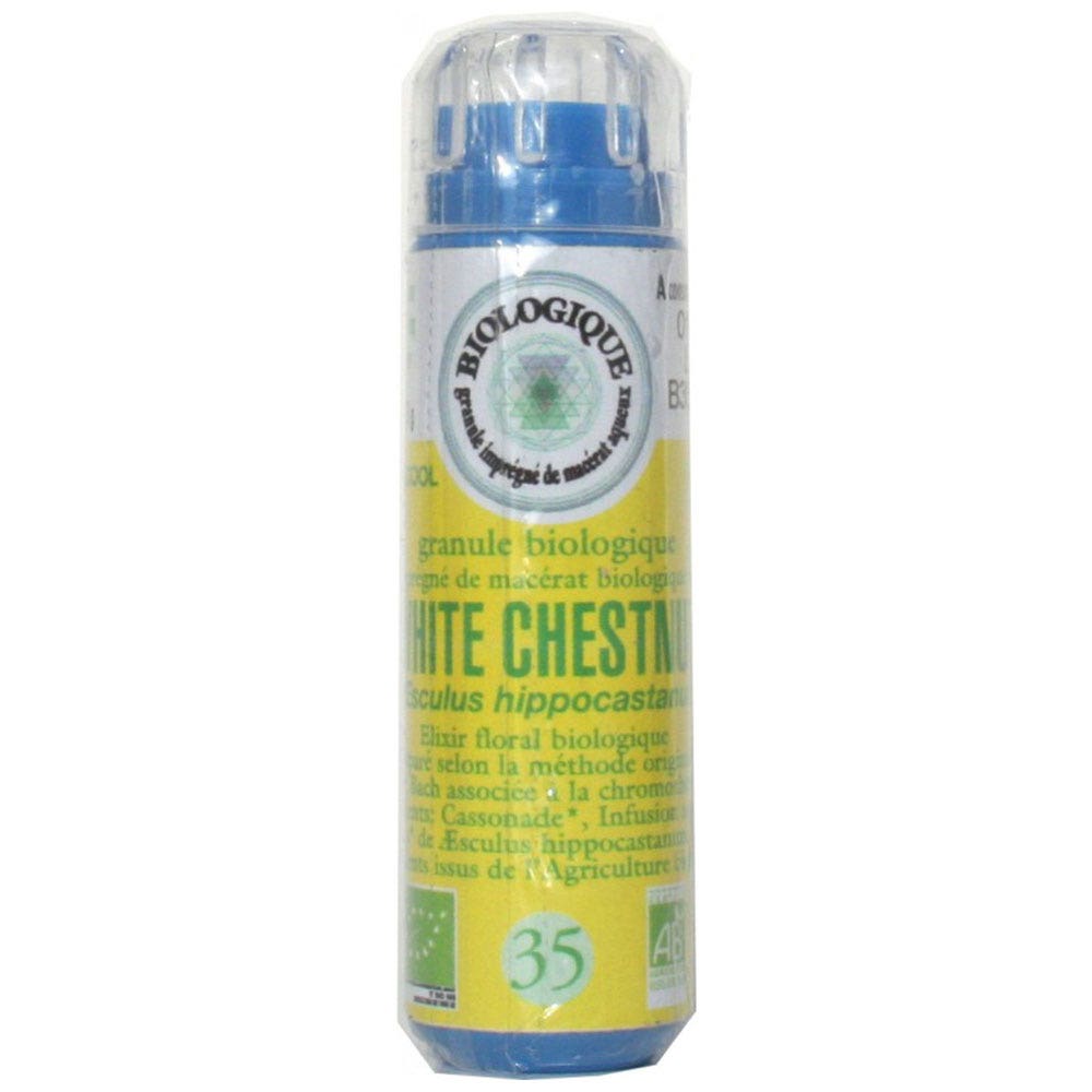 Kosmeo BACH BIO N°35. WHITE CHESTNUT GRANULES 120 granules