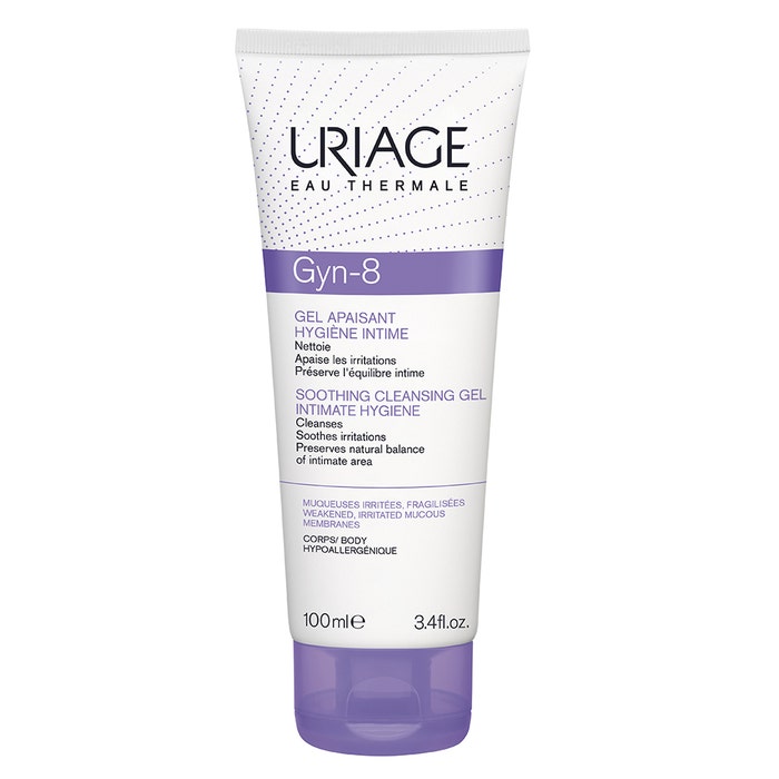 Gyn-8 Intimate Hygiene Soothing Cleansing Gel 100ml Gyn-Phy Uriage