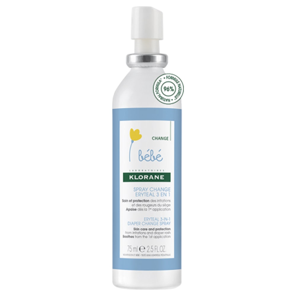 Klorane Baby Spray Change Eryteal 3in1 75ml