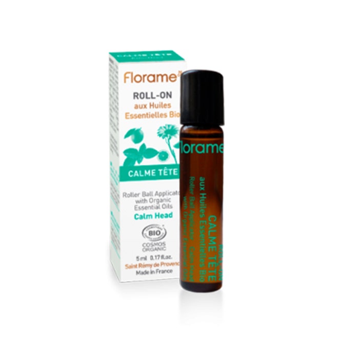 Head Calm Roll-on with Organic Essential Oils 5ml Florame