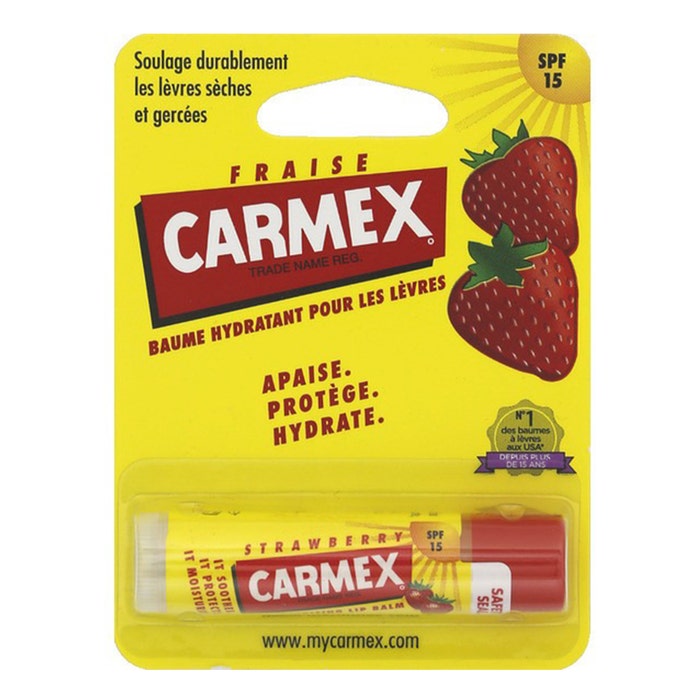 Strawberry Lip Stick Spf15 4,25g Carmex