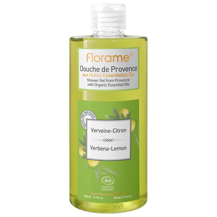 Shower Gel De Provence Verbena Lemon Bio 500ml Florame