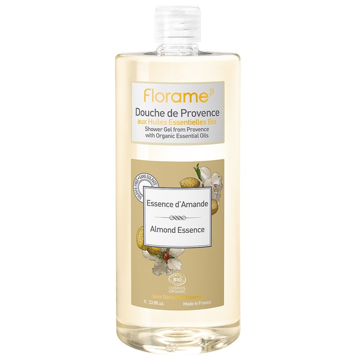 Shower Gel De Provence Almond Essence Bioes 1l Florame