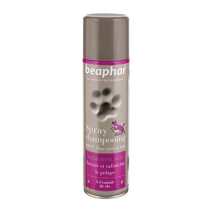 Spray No-Rinse Dry Shampoo For Dogs And Cats 250ml Beaphar