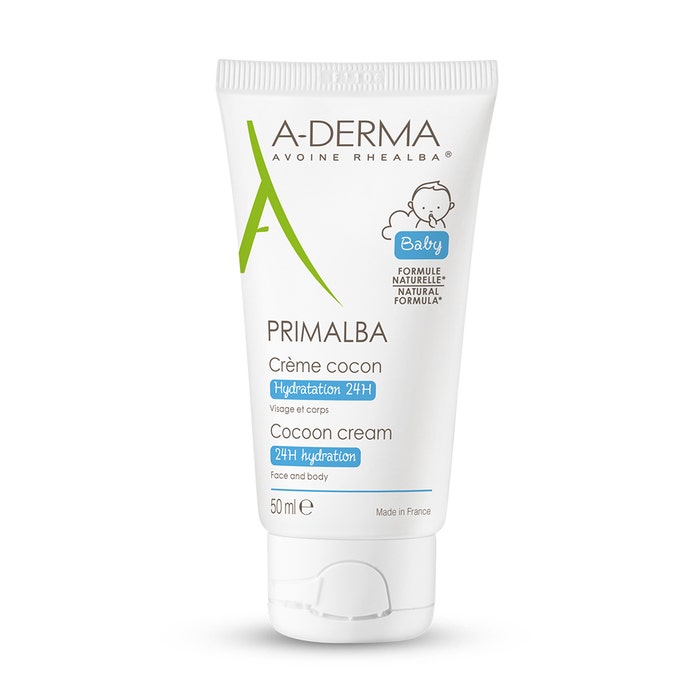 24h Hydrating Cocoon Cream 50ml Primalba fragile baby skin A-Derma