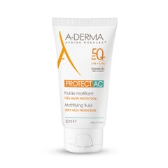 A-Derma Protect Mattifying Fluid SPF50+ 40ml