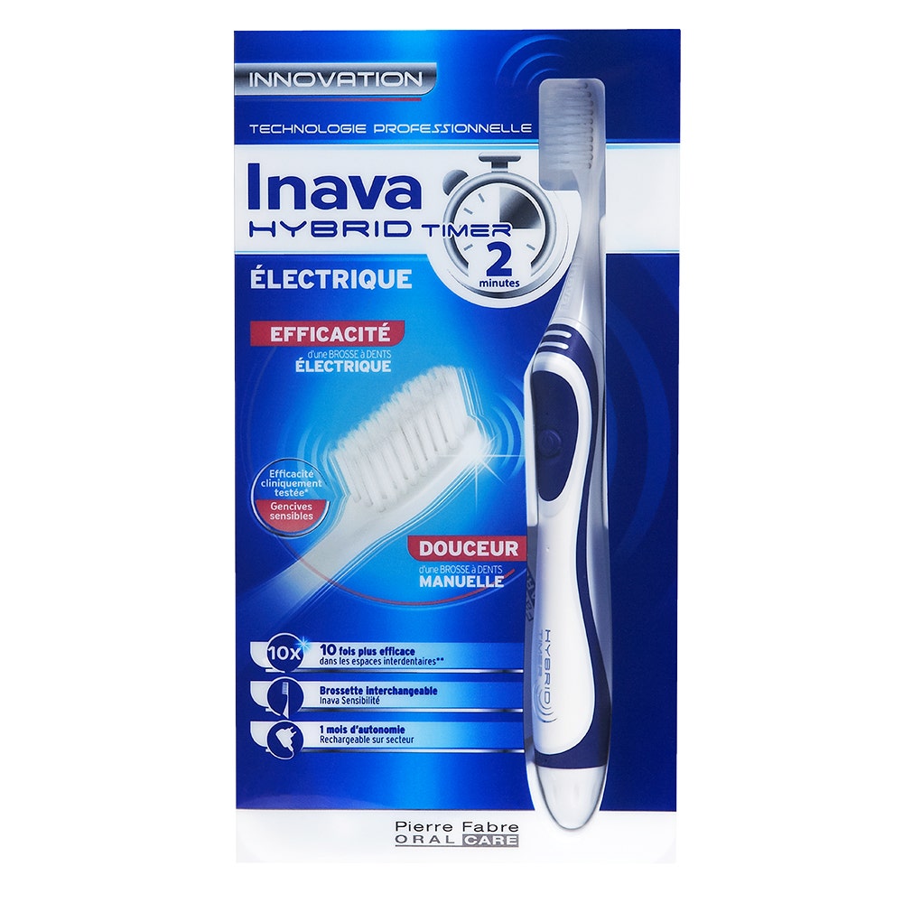 Inava Hybrid Hybrid Timer 2 Minutes Hybrid Toothbrush