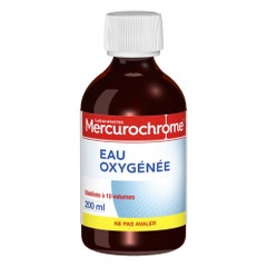 Mercurochrome Oxygenated Water Stabilized at 10 Volumes 200ml
