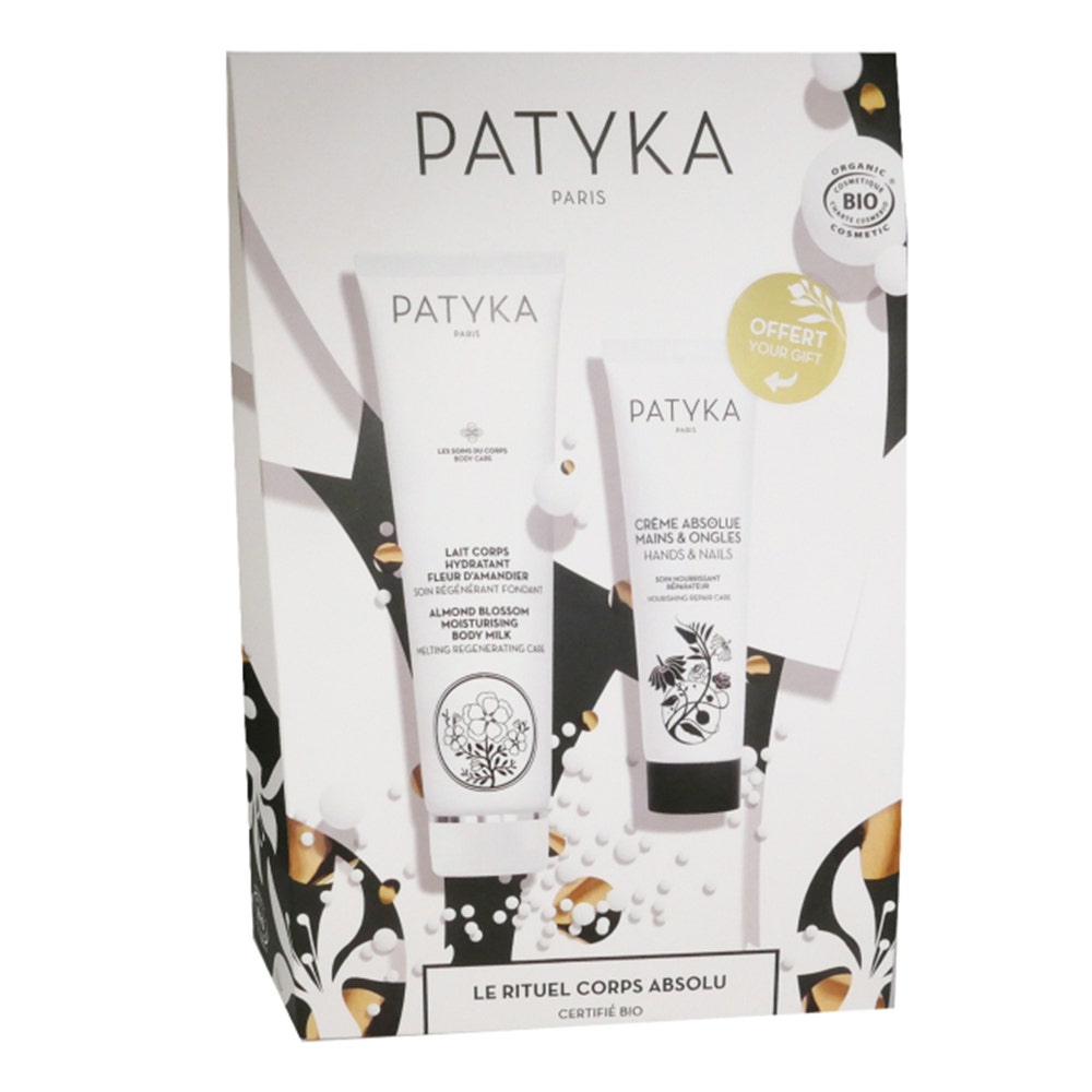 Patyka Ritual Kit Moisturising Body Milk + Revitalising Scrub 150 ml