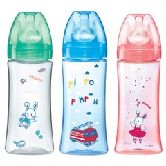 Dodie Anti Colic Training Baby Bottle + Flow 3 From 6 Months 330ml