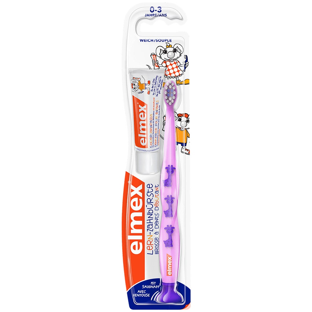 Elmex Beginner Soft toothbrush for ages 0–3 years