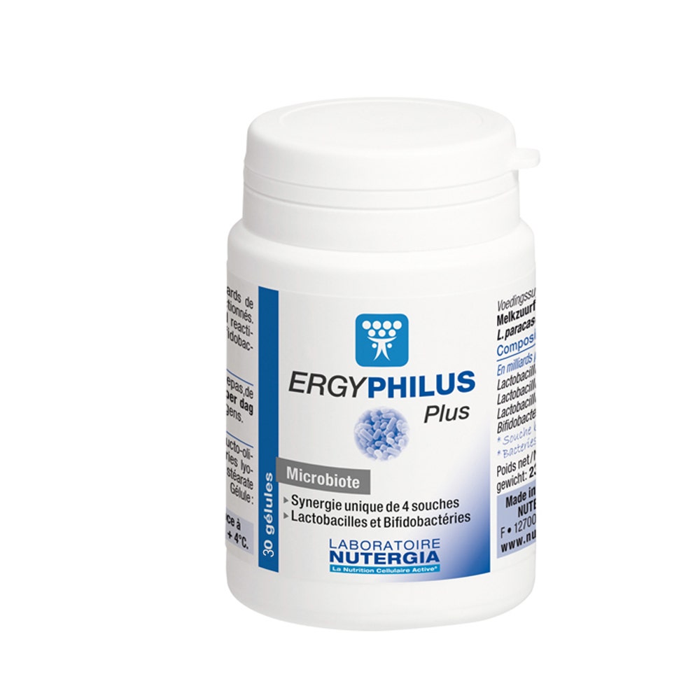 Nutergia Ergyphilus Ergyphilus Plus Natural Defences 30 Capsules 30 Gélules