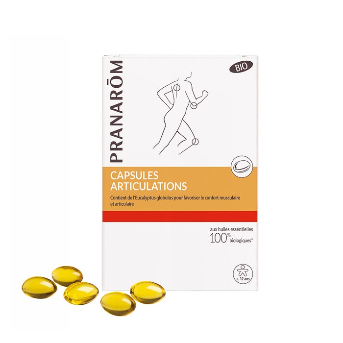 Organic Joint Comfort 30 capsules Aromalgic Pranarôm