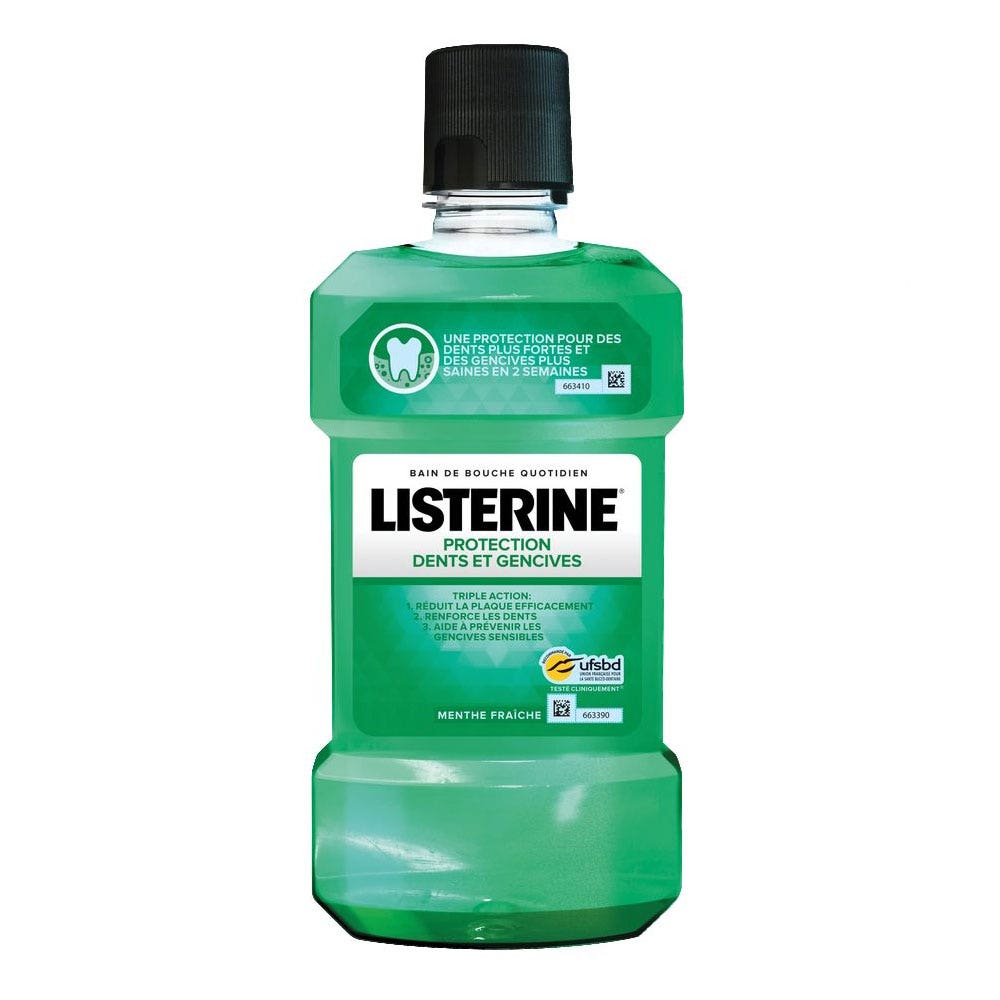 Listerine Mouthwash For Tooth And Gums Protection 250ml
