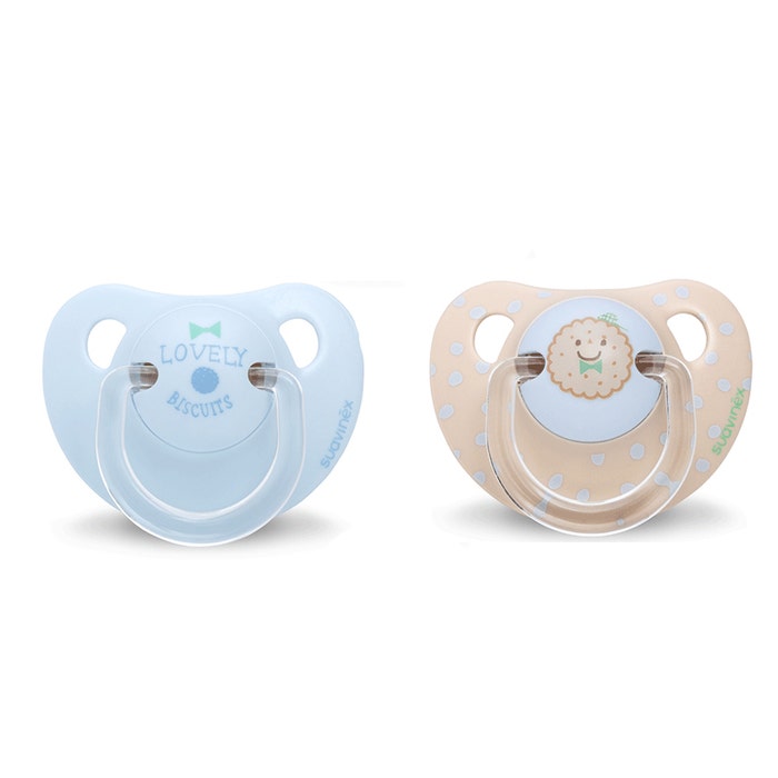 Suavinex Total Look Physio Silicone Pacifier Lovely Biscuitcollection 0-6 Months Suavinex