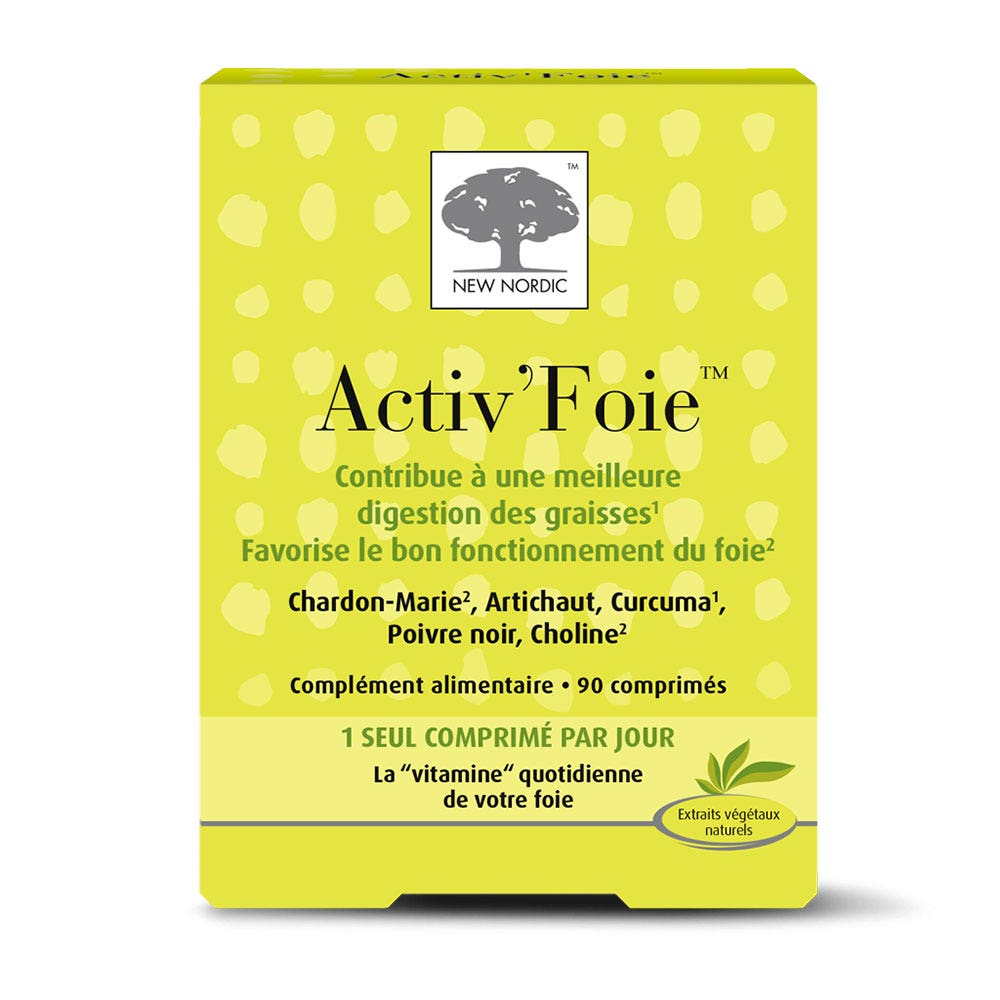New Nordic Activ'foie 90 Tablets