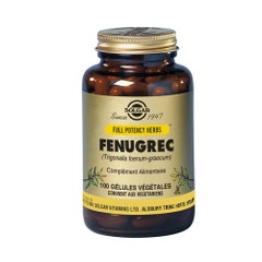Solgar Fenugrec Vitalité Digestion 100 plant capsules