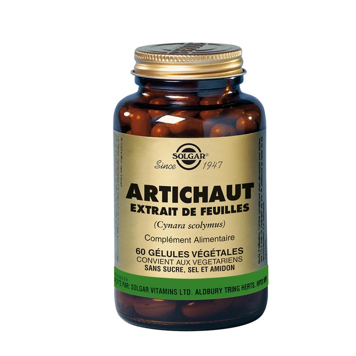 Artichoke Leaf Extract 60 capsules Solgar
