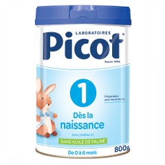 Picot Powdered Milk 1 from birth 0-6 Months 800g