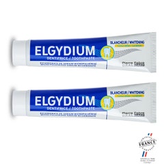 Elgydium Whitening Toothpaste Lemon Flavour 2x75ml