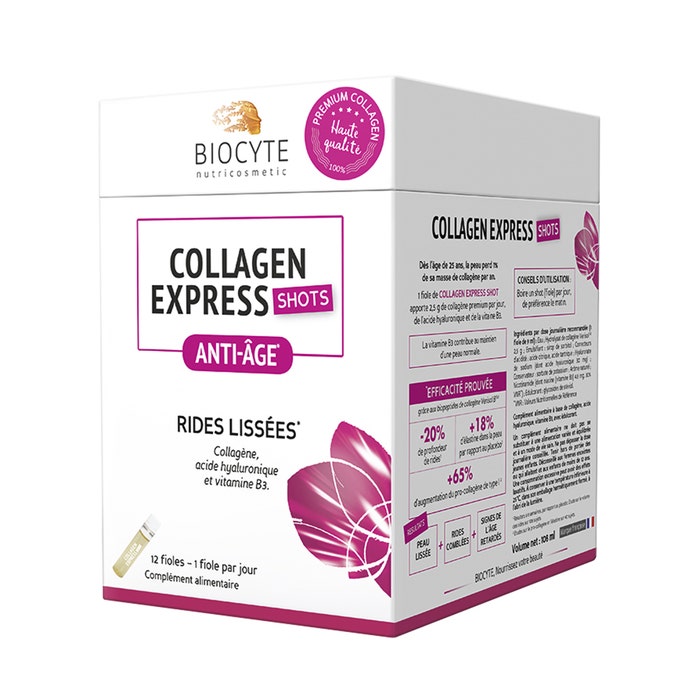 Biocyte Collagen Express Anti Ageing Shots X 12 Phials