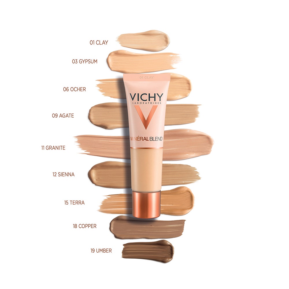 Vichy Mineralblend Hydrating Foundation Long Lasting 16hr 30 ml
