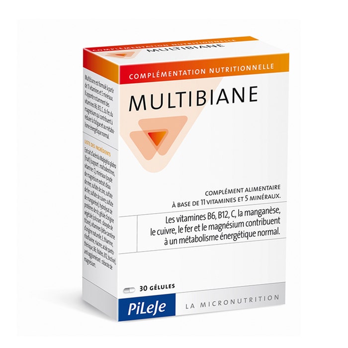 Pileje Multibiane Multibiane X 30 Capsules 30 gélules