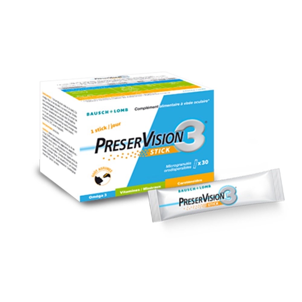 Bausch&Lomb Preservision 3 30 Sticks 3 30 Sticks