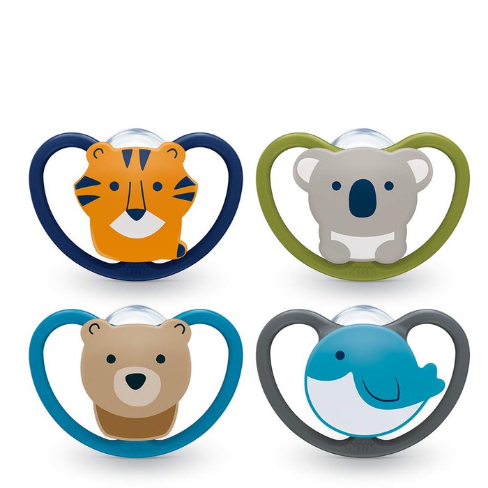 NUK For Nature – Succhietto 18–36 mesi in Silicone (2 pezzi NUK For Nature – Succhietto 18–36 mesi in Silicone (2 pezzi