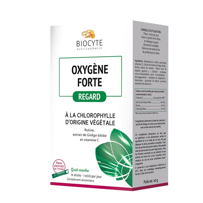 Biocyte Oxygene Forte Regard 15 Sticks