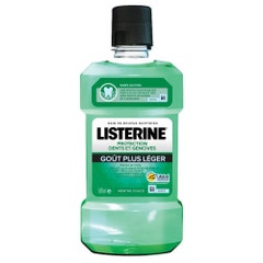 Listerine Mouth Bath Protect Teeth And Gums Soft Mint Plus Light Taste 500ml