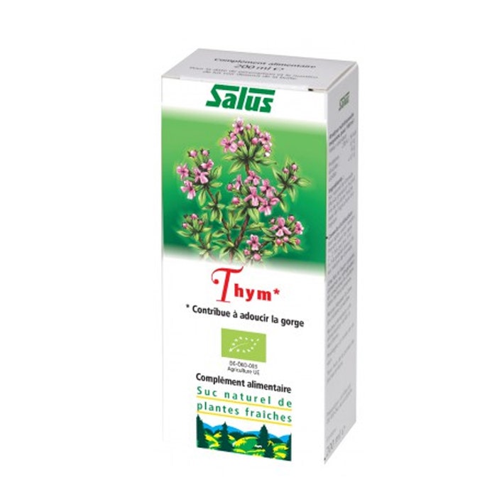 Suc De Plantes Fraiches Thyme Bio 200 ml Salus