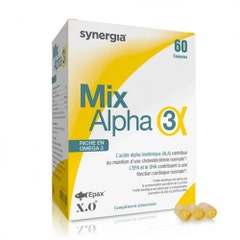 Synergia Mix Alpha 3 60 Capsules Cholesterol Epax