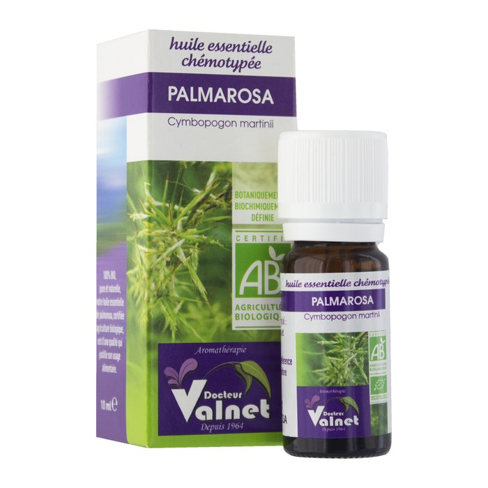 Organic Palmarosa Essential Oil 10ml Dr. Valnet