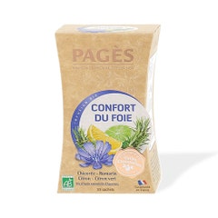 Pagès Organic Liver Comfort Infusion x20 Sachets