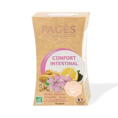 Pagès Organic Intestinal Comfort Infusion 20 Sachets x 20 Sachets