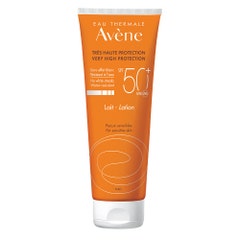 Avène Solaire SPF50+ Sun Milk Sensitive Skin 250ml