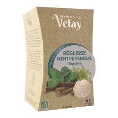 Pagès Licorice Mint Fennel Digestion Infusion x 20 sachets