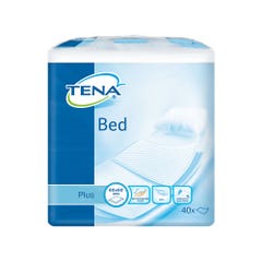 Tena Plus Bed 60x60cm X 40 Protections