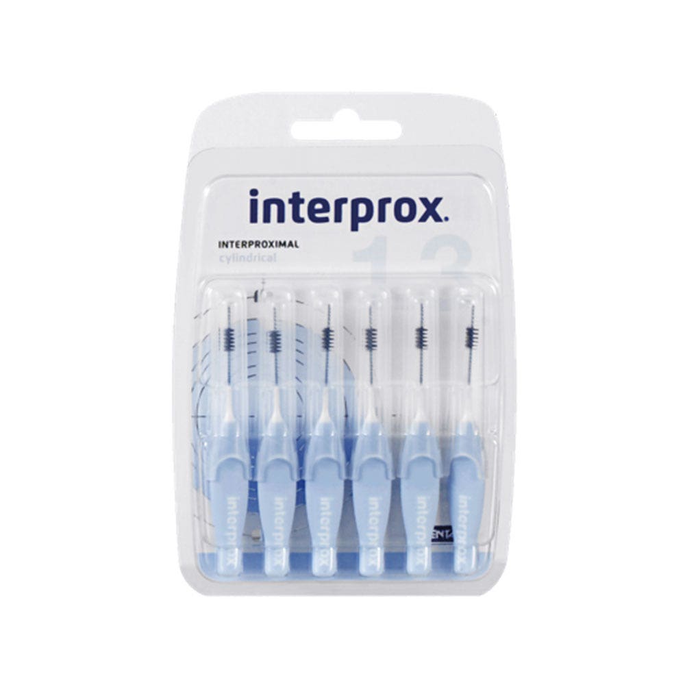 Interprox Cylindrical Interdental brushes 1.3 mm 6 x