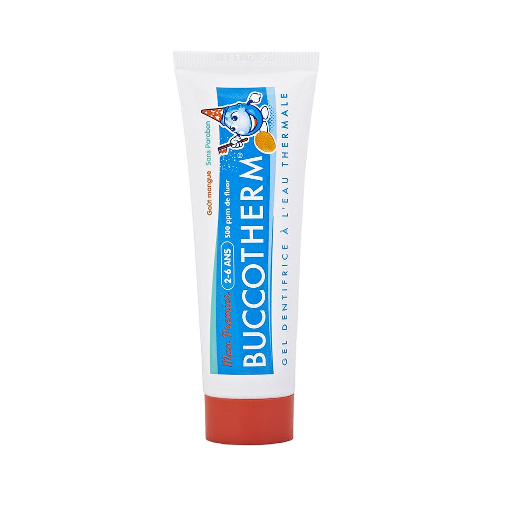 Buccotherm My First Toothpaste Mango Flavour 2-6 Years Old Estipharm 50 ml